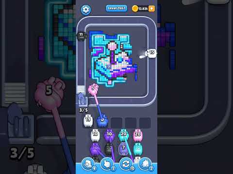 Pixel Flow Level 2661 Walkthrough