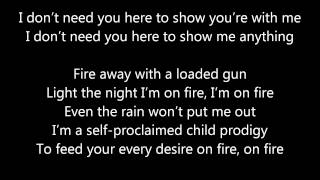 Kill the Alarm: Fire Away (Lyrics)