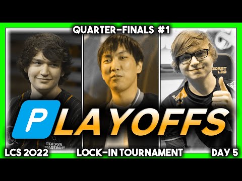 THE TRI🅿️E (LCS 2022 CoStreams | Lock-In Tournament | Day 5: Quarter-Finals | 100 vs DIG, TL vs FLY)
