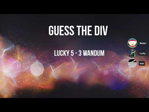 Lucky vs. Wandum - Casters Guess The Div! Episode 4