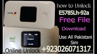 how To Unlock Zain Viva Stc  E5785lh-92a free file ke sath