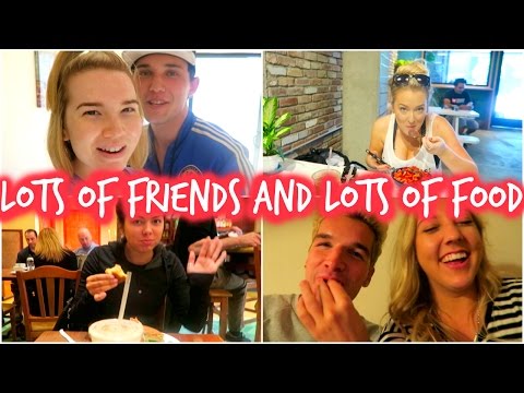 LOTS OF FRIENDS AND LOTS OF FOOD | Lindsey's Life