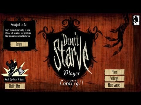 Don't Starve Let's Play - Revealing more map!!