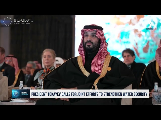 Давлат раҳбари One Water Summit ишида қатнашди
