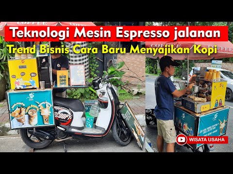 , title : 'Gerobak kopi keliling motor dengan Mesin Espresso - Hybrid Teknologi dengan Gaya'
