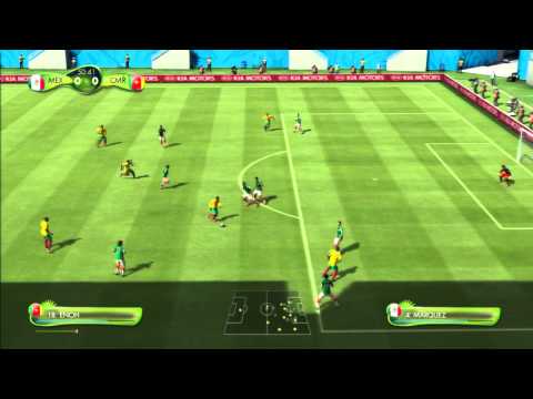 2014 FIFA World Cup Brazil Simulation - Match 2 - Mexico vs Cameroon Group Stage