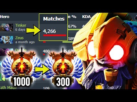 The Man Who Pushed MMR With Just Tinker - Radical With 4000+ Games WTF Dota 2