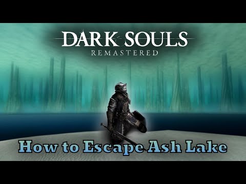 Dark Souls - How to Escape Ash Lake & The Great Hollow