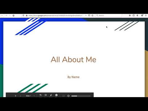 PowerPoint / Google Slides Gr. 2