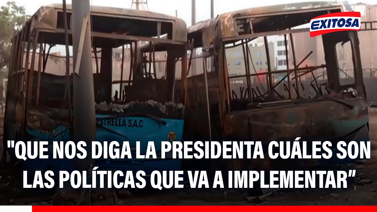 🔴🔵 Transportistas piden a Keiko Fujimori precisar sus políticas de seguridad ciudadana