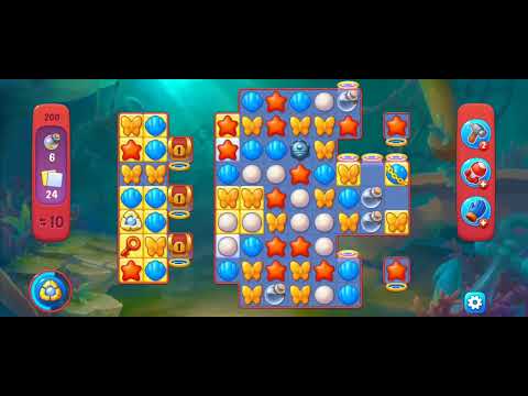 Fishdom Atlantis Cup Stage 200 (v1) (with ingame lightning and firecracker boosters) @choraelmin