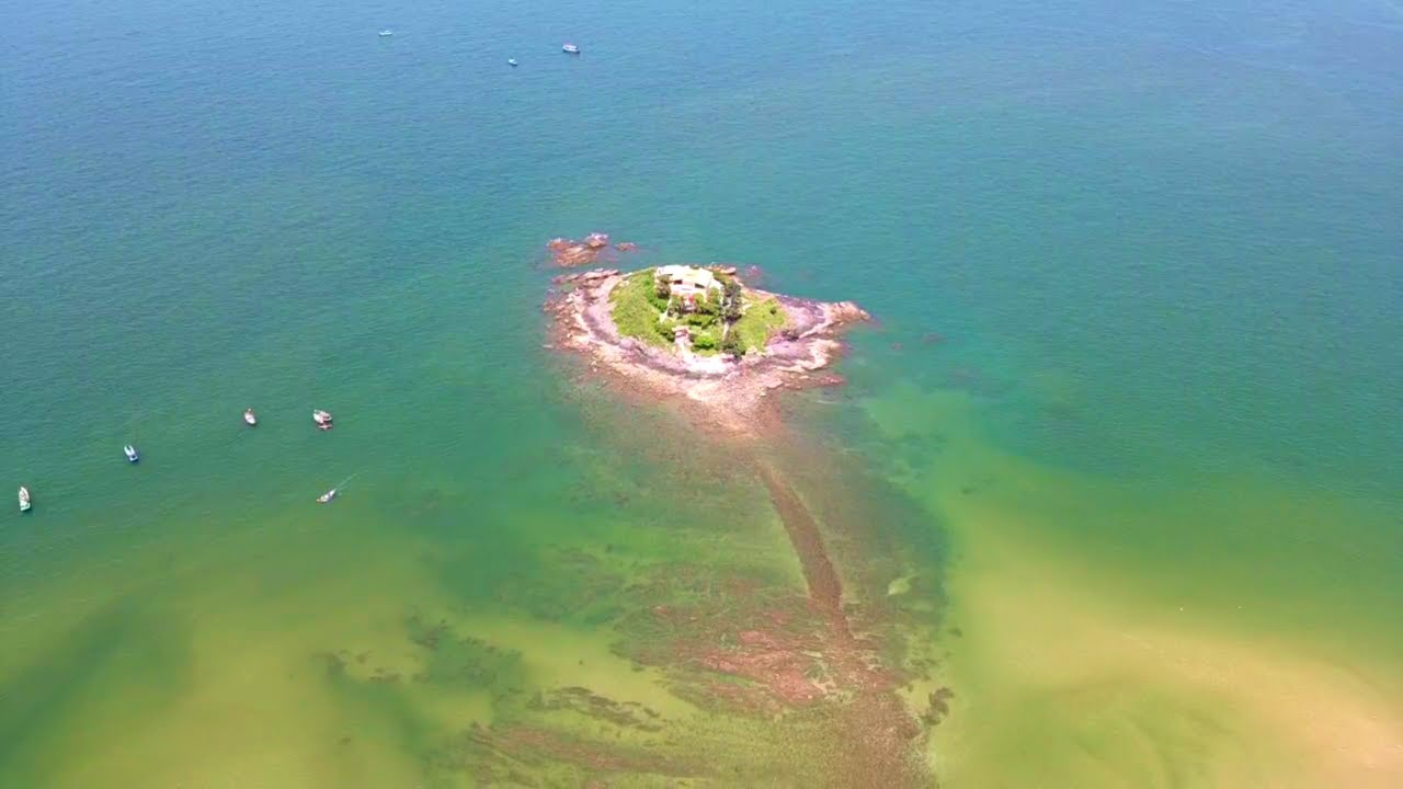 A traveler visits Hon Ba Island & Temple in this video.