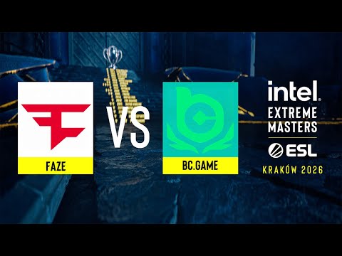 FaZe vs. BC.Game - IEM Kraków 2026 - Group B
