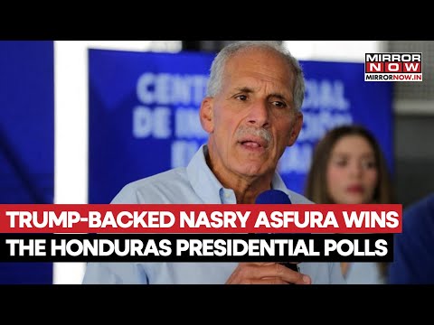 Trump-backed Candidate Nasry Asfura Declared Winner of Honduras' Presidential Vote, Supporters Cheer
