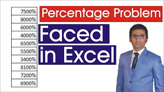Percentage Problem in Excel and Its Solution | MRB Tech Solutions