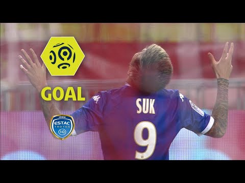 Goal Hyunjun SUK (50') / AS Monaco - ESTAC Troyes (3-2) / 2017-18