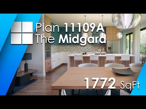 Plan 11109A - The Midgard - Contemporary Scandinavian Design Elegance