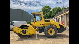 Bomag BW213D 4 2006 single drum vibratory roller demonstration