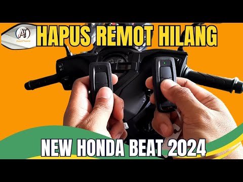 🔴 CARA MENGHAPUS REMOT HILANG NEW HONDA BEAT SMARTKEY  TAHUN 2024