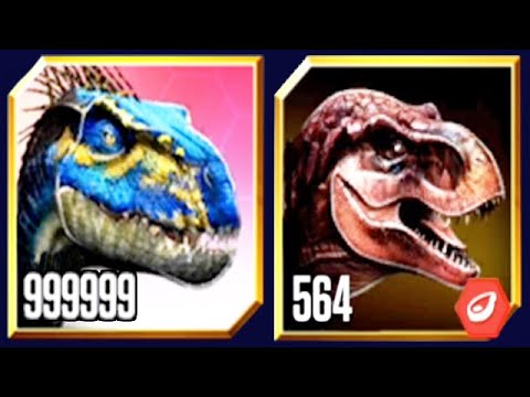 INDORAPTOR GEN 2 vs LEVEL 500 T-REX GEN 2 (JURASSIC WORLD)