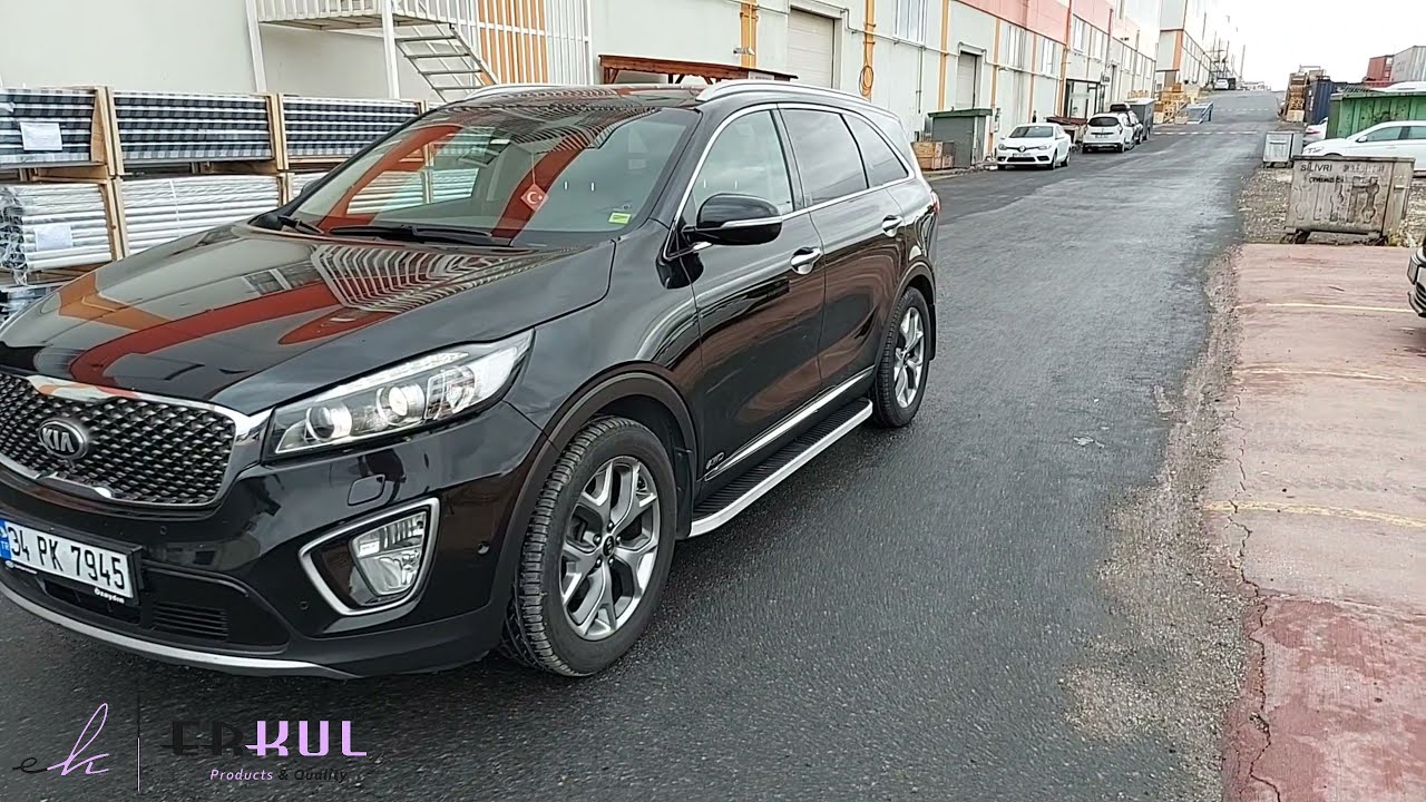 Боковые Подножки Tayga Grey (2 шт., Алюминий) Video 3