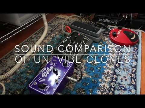 Uni-Vibe Sound Comparison :  Mega-Vibe vs Vibe-Bro vs Vibe-Baby CV2