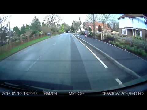 P777JJK into Crawley Down rear view