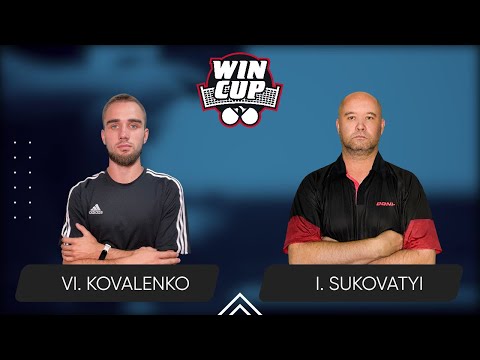 00:45 Viacheslav Kovalenko - Ihor Sukovatyi West 6 WIN CUP 06.02.2024 | TABLE TENNIS WINCUP