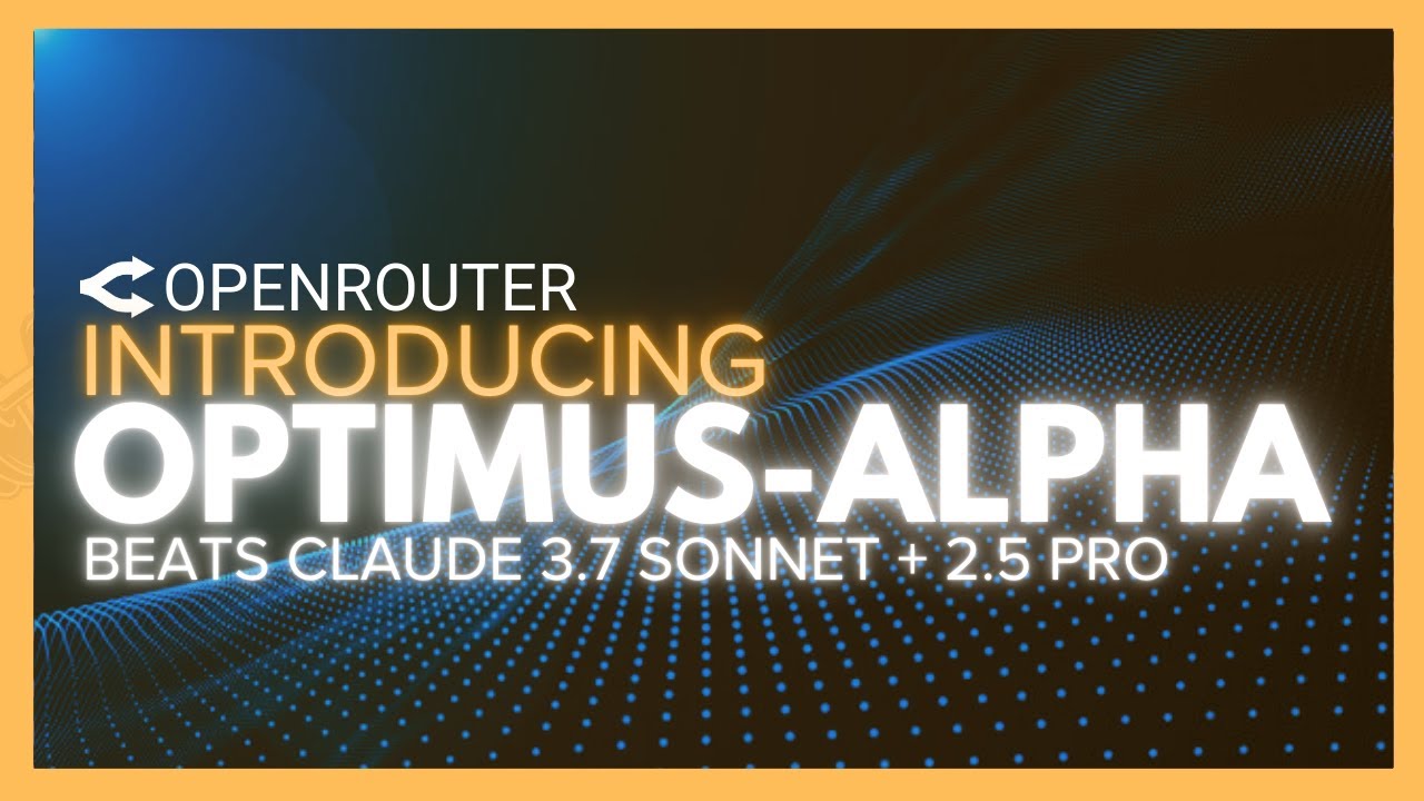 Optimus Alpha: NEW Stealth LLM o4 Mini?! Beats Claude 3.7 Sonnet and Gemini 2.5 Pro (FULLY FREE)