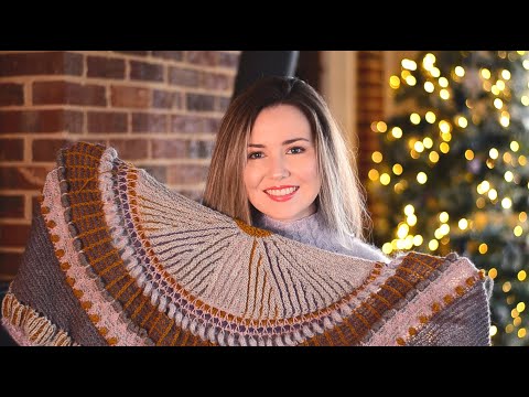 Hundred Acre Wool Knitting Podcast Ep. 26 - I'M BACK! Shawlography Clue 3 and Anne Boleyn Updates