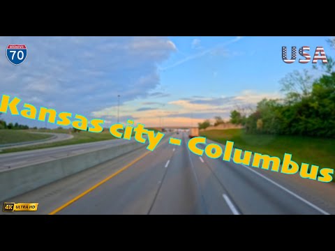 4K Road Trip Vibes: Journey from Kansas to Columbus