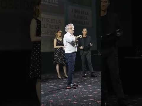 Nicolas Marié submergé par l'émotion en parlant d'étoiles et des voix disparues au Clap ciné Leucate