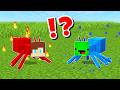 JJ and Mikey in ELEMENTAL ANTS CHALLENGE in Minecraft / Maizen Minecraft