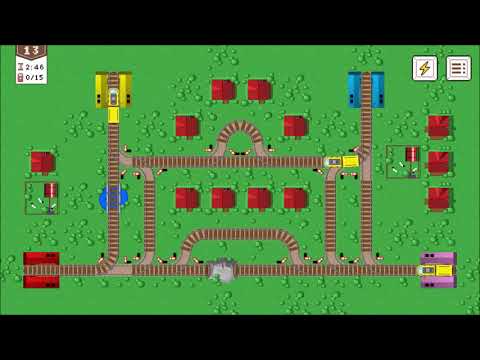 Trains puzzle - Railroads game
