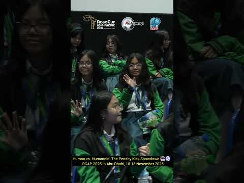 Human vs. Humanoid: The Penalty Kick Showdown 🤖⚽ | RCAP 2025 in Abu Dhabi