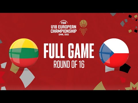 Lithuania v Czech Republic | Full Basketball Game | FIBA U18 European Championship 202