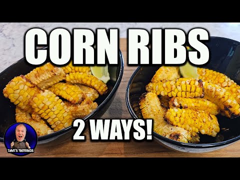 Crispy Corn Ribs 2 Ways: Oven-Baked & Deep-Fried! / 100% Addictive 🌽🔥