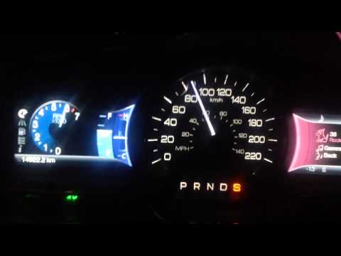 2013 Lincoln MKT Ecoboost acceleration 0-160