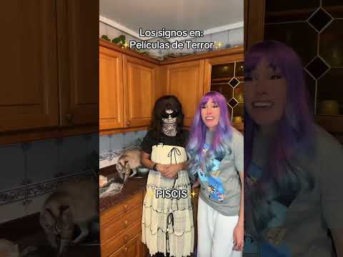 Pt.1 los signos ✨Películas de Terror✨ #horoscopo #comedia #humor #zodiaco #parodia #signos #risa