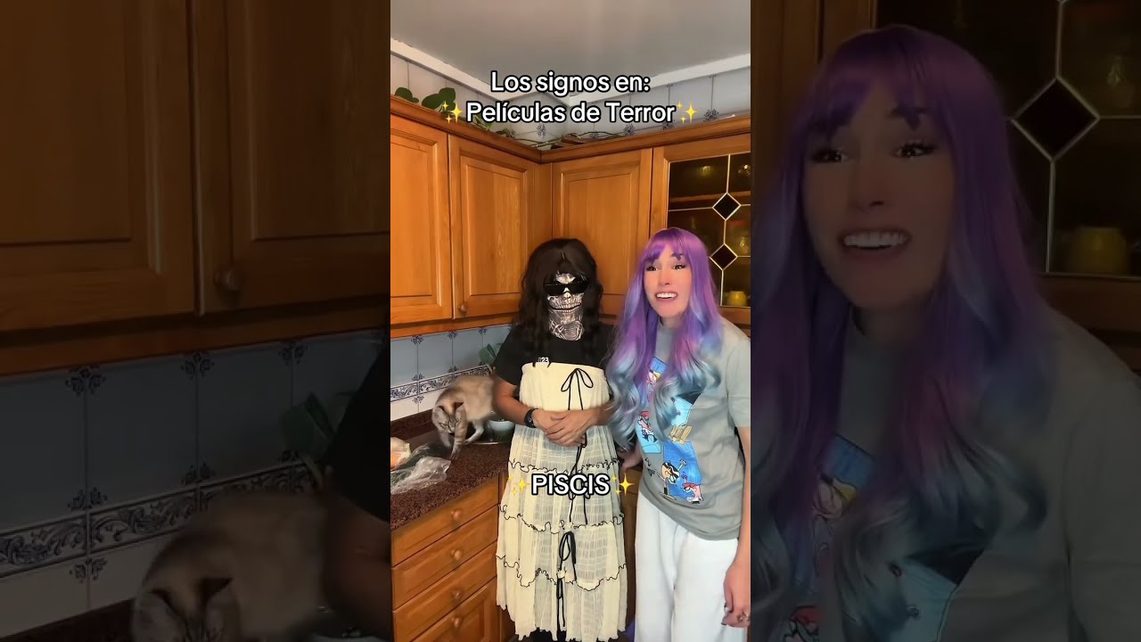 Pt.1 los signos ✨Películas de Terror✨ #horoscopo #comedia #humor #zodiaco #parodia #signos #risa