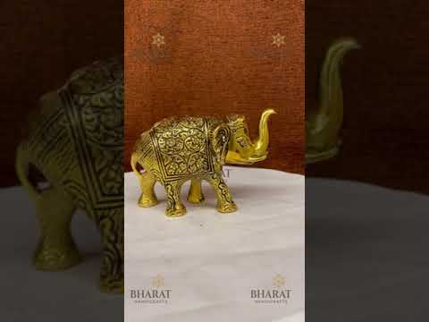 Gold Plated Elephant