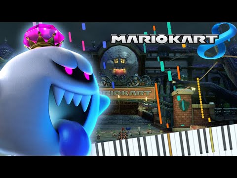 Twisted Mansion - Mario Kart 8 // DaKook (Midi Transcription)