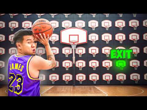 100 Mystery Hoops But Only ONE Lets You Escape! **PAIN**