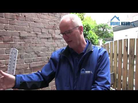 Achtergevel woning bouwkundig controleren