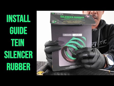 GOT SPRING NOISES?  INSTALL GUIDE FOR TEIN SILENCER RUBBER FOR TEIN FLEX Z TESLA MODEL 3 AND Y
