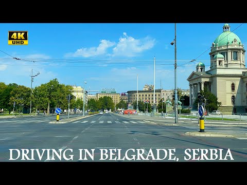 Driving in Belgrade (Београд), Serbia - 4K UHD - Driving Tour - Great City in Europe