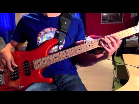 Bruno Mars  - So Lonely & Message In A Bottle (Bass Cover)