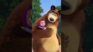 Маша, ты точно уверена в ЭТОМ? 🤨👀 #Shorts #машаимедведь #ВышеНеба #MashaandtheBear #kids #cartoon