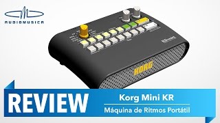 REVIEW / Korg Mini KR Máquina de Ritmos Portátil