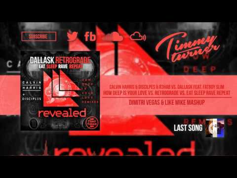 DallasK - How Deep Is Your Love vs. Retrograde vs. Eat Sleep Rave Repeat (DV&LM Mashup)